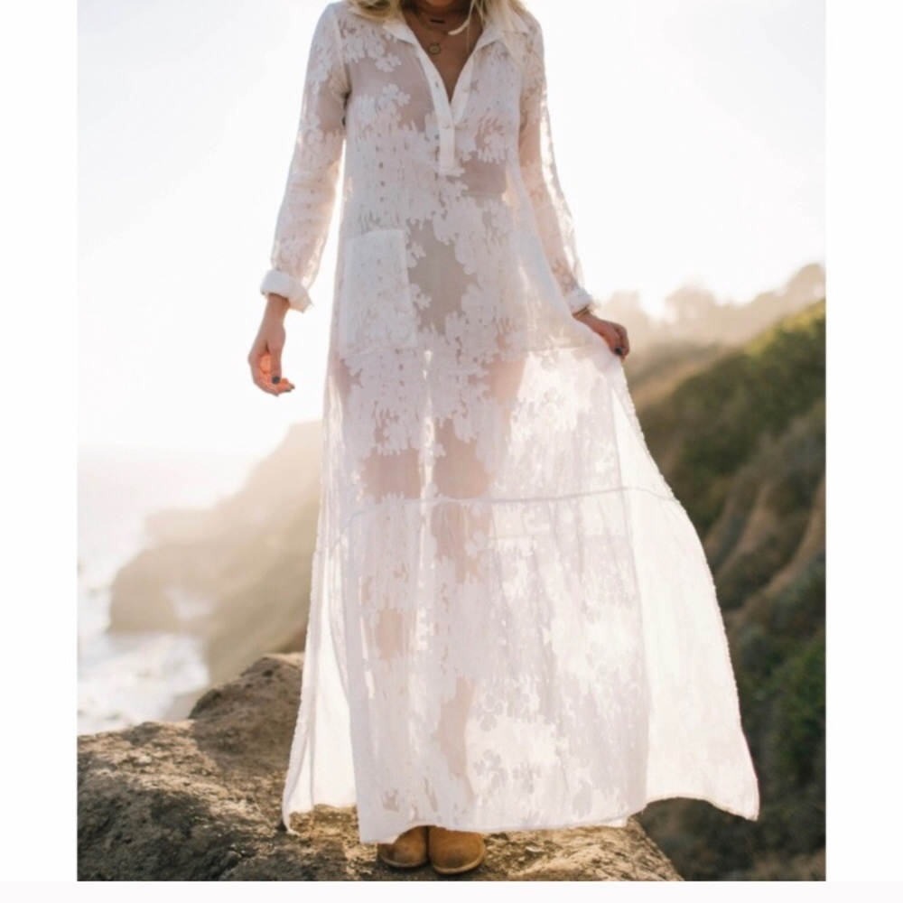 FOR LOVE and LEMONS BREEZY MAXI DRESS
